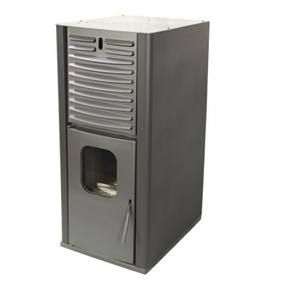 Pellet stove with back boiler Mytherm IOLI TS 18 grey, 18kW Pellet stove with back boiler Mytherm IOLI TS 18 grey, 18kW - Pellet Stoves With Back Boiler