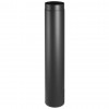 Black steel flue pipe PARKANEX, Straight, Length 1m, Ø130, Thickness 2 mm