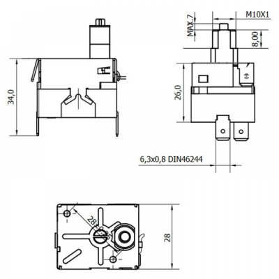 Power switch for pellet stoves - Electronics for Pellet Stoves