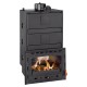 Fireplace insert Prity C W35, 40kw | Fireplaces with Back Boiler | Fireplaces |
