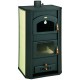 Wood Burning Stove With Back Boiler and Oven Prity FG W20, 17.3kW |  |  |