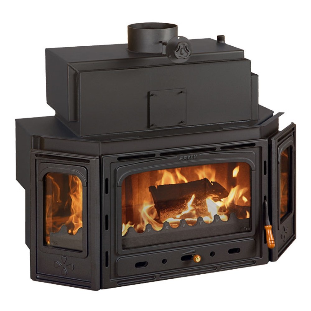 Fireplace insert Prity TC W28, 33.3kw | Fireplaces with Back Boiler | Fireplaces |
