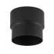 Flue adaptor PARKANEX, Steel, Black, Ø120-130, Thickness 2 mm | Stove pipes Flue adaptor PARKANEX, Steel, Black, Ø120-130, Thickness 2 mm | Stove pipes | Chimney |