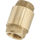 Spring-loaded check valve with metal disc Hydro - brass - 0404884 - Size (inch): 1" Spring-loaded check valve with metal disc Hydro - brass - 0404884 - Size (inch): 1"