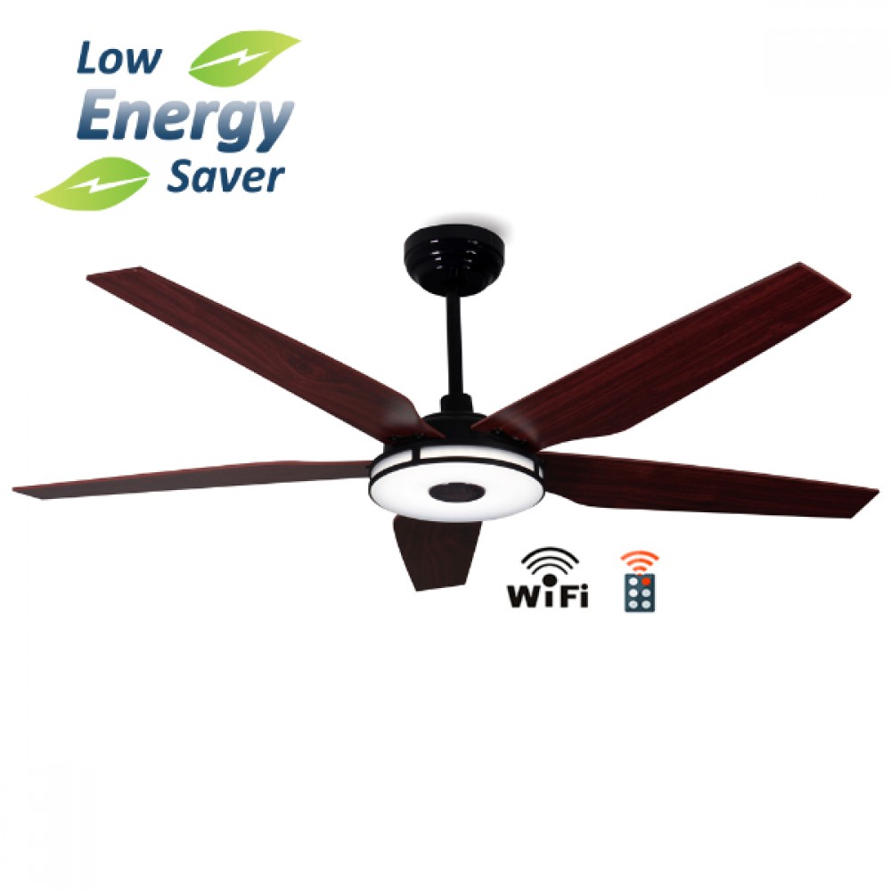 Ceiling fan with Wi-Fi and remote control Telemax CES565SL, 142cm | Ceiling Fans | Fans |