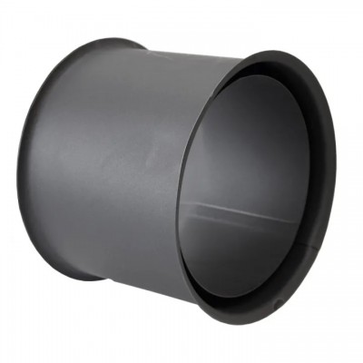 Flue pipe rosette PARKANEX double, Steel, Black, 115mm, Ø150, Thickness 2 mm - Product Comparison