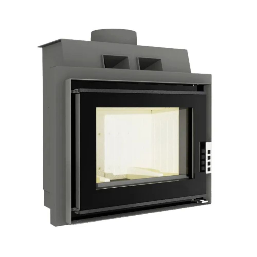 Wood Burning Fireplace UNIFLAM 600 DURO S with air supply, 10kW |  |  |