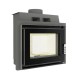 Wood Burning Fireplace UNIFLAM 600 DURO S with air supply, 10kW |  |  |