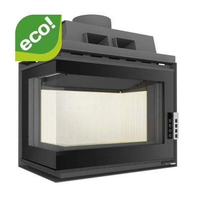 Wood Burning Fireplace  UNIFLAM 600 DURO S with air supply, left side, 11kW - Product Comparison