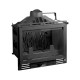 Wood Burning Fireplace UNIFLAM 600 ECO with damper, 8kW |  |  |