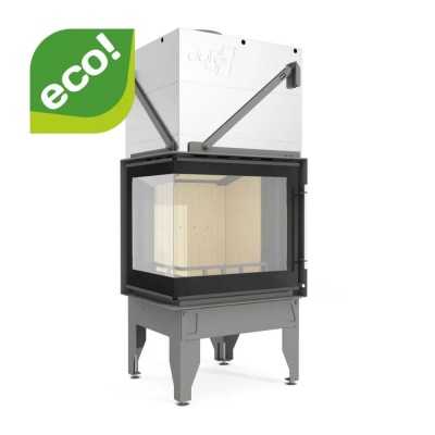 Wood Burning Fireplace UNIFLAM 660 DURO with air ducts and air supply, left side, 10kW - Product Comparison
