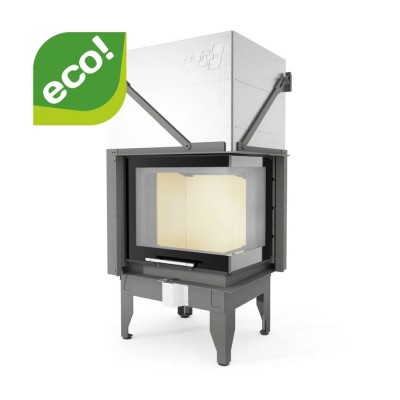 Wood Burning Fireplace UNIFLAM 660 DURO with air ducts and air supply, right side, 10.25kW - Product Comparison