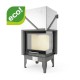 Wood Burning Fireplace UNIFLAM 660 DURO with air ducts and air supply, right side, 10.25kW |  |  |