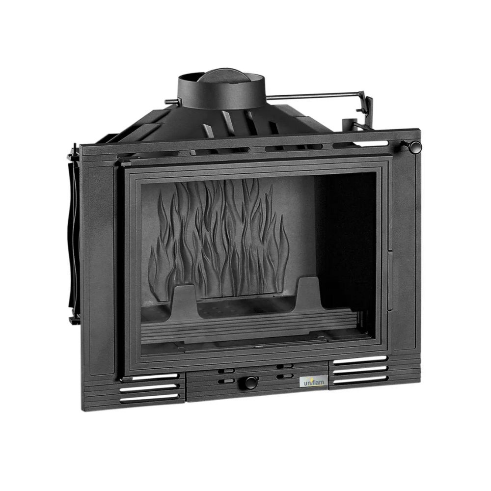 Wood Burning Fireplace UNIFLAM 700 ECO with damper and air supply, 8kW |  |  |