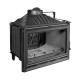 Wood Burning Fireplace UNIFLAM 700 OPTION ECO with damper and air supply, 10kW |  |  |