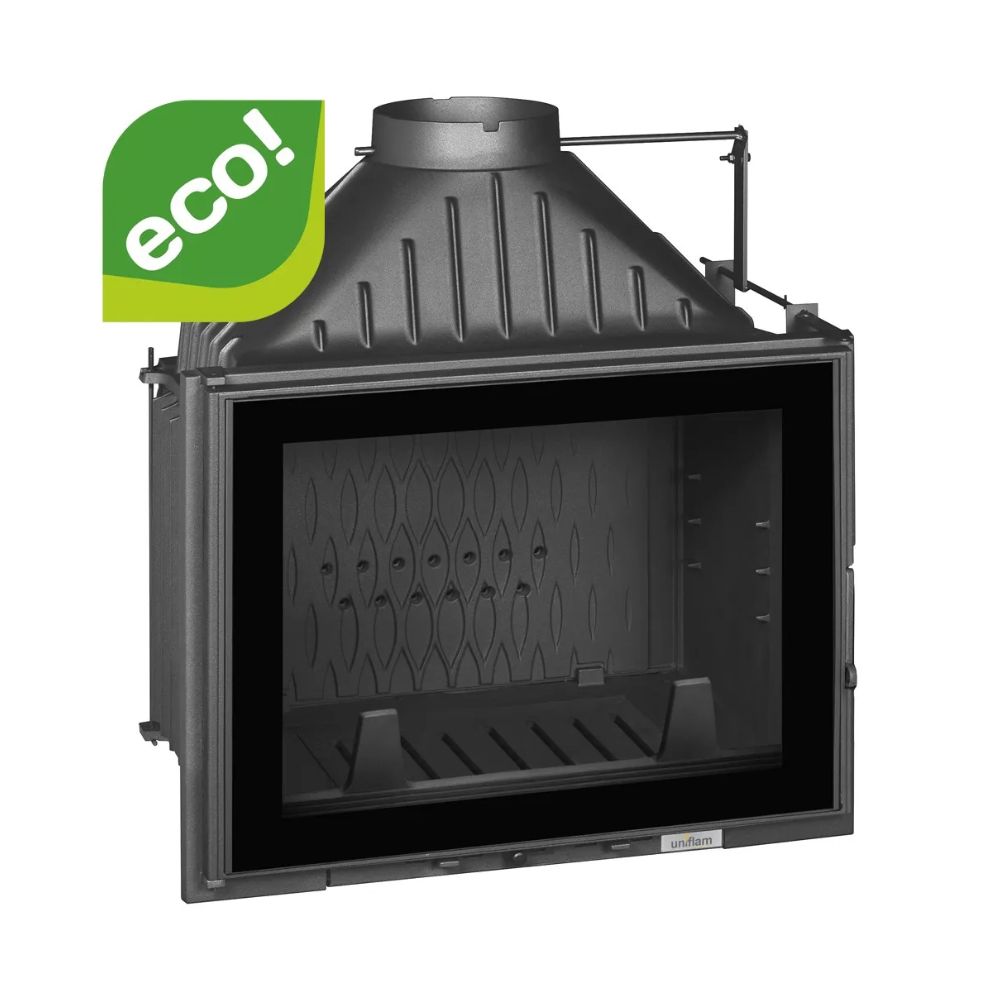 Wood Burning Fireplace UNIFLAM 700 PLUS ECO with damper, 12kW |  |  |
