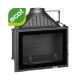 Wood Burning Fireplace UNIFLAM 700 PLUS ECO with damper and air supply, 12kW |  |  |