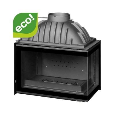 Wood Burning Fireplace UNIFLAM 700 PLUS ECO with damper and air supply, right side, 9kW - Product Comparison