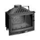 Wood Burning Fireplace UNIFLAM 700 SELENIC ECO with damper and air supply, 10kW |  |  |