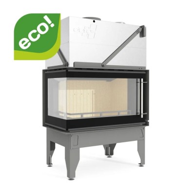 Wood Burning Fireplace UNIFLAM 860 DURO with air ducts and air supply, left side, 14.1kW - Product Comparison