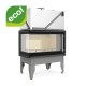 Wood Burning Fireplace UNIFLAM 860 DURO with air ducts and air supply, left side, 14.1kW |  |  |