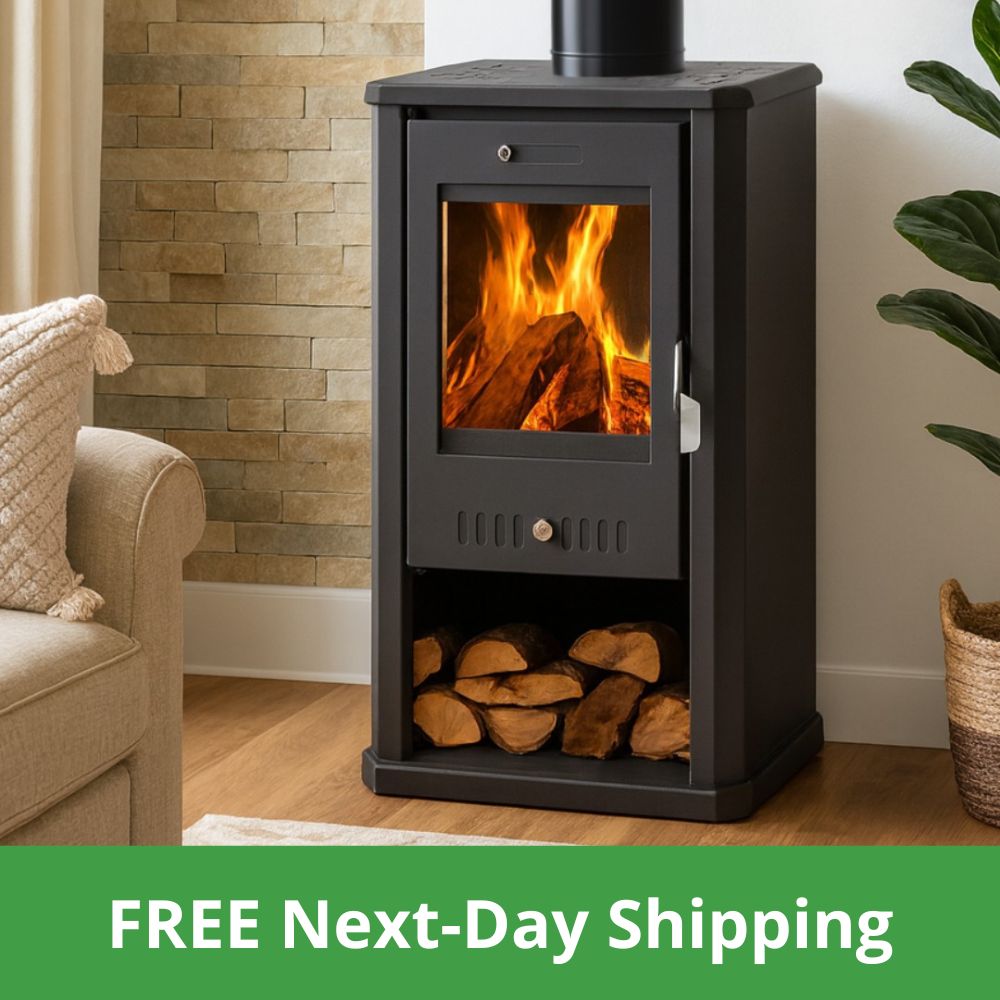 Wood burning stove Balkan Energy Bianca 8.5kW Wood burning stove Balkan Energy Bianca 8.5kW