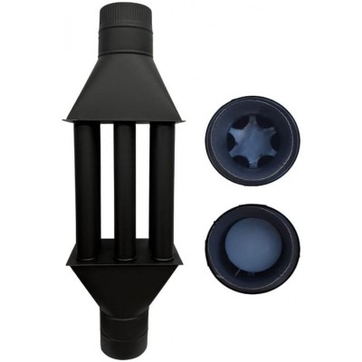 Wood burning stove chimney heat exchanger Typhoon XL, Diameter 150mm - Product Comparison