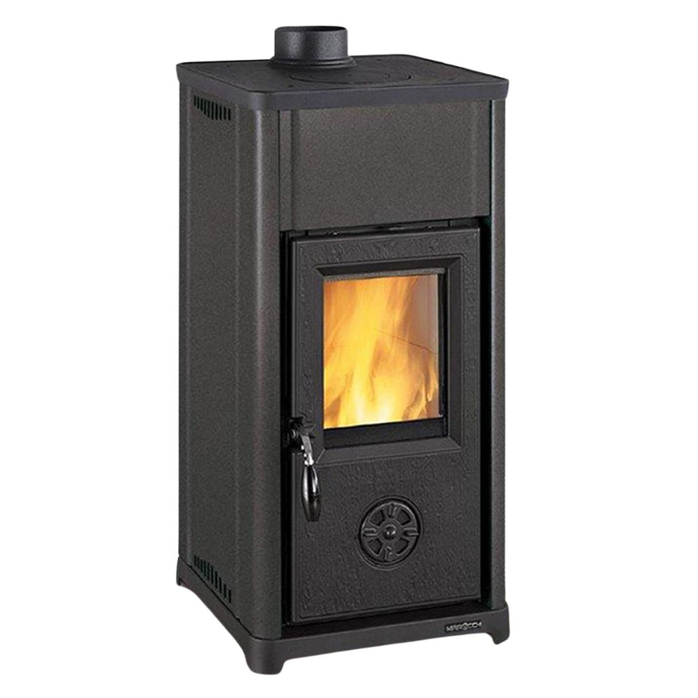 Italian wood burning stove La Nordica Tea black, 6.6kW |  |  |