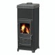 Wood burning stove Plamen Dora 10N black, 7.2kW, Log | Cast Iron Wood Burning Stoves | Wood Burning Stoves |