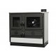 Wood burning cooker with back boiler MBS Thermo MAG Right, 20 kW
