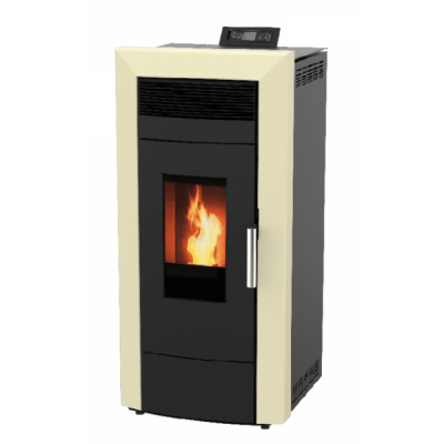 Pellet boiler stove Alfa Plam Commo Ivory, 22.5kW - Pellet Stoves