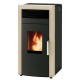 Pellet stove with back boiler Alfa Plam Commo 15, 15kW | Pellet Stoves With Back Boiler | Pellet Stoves |