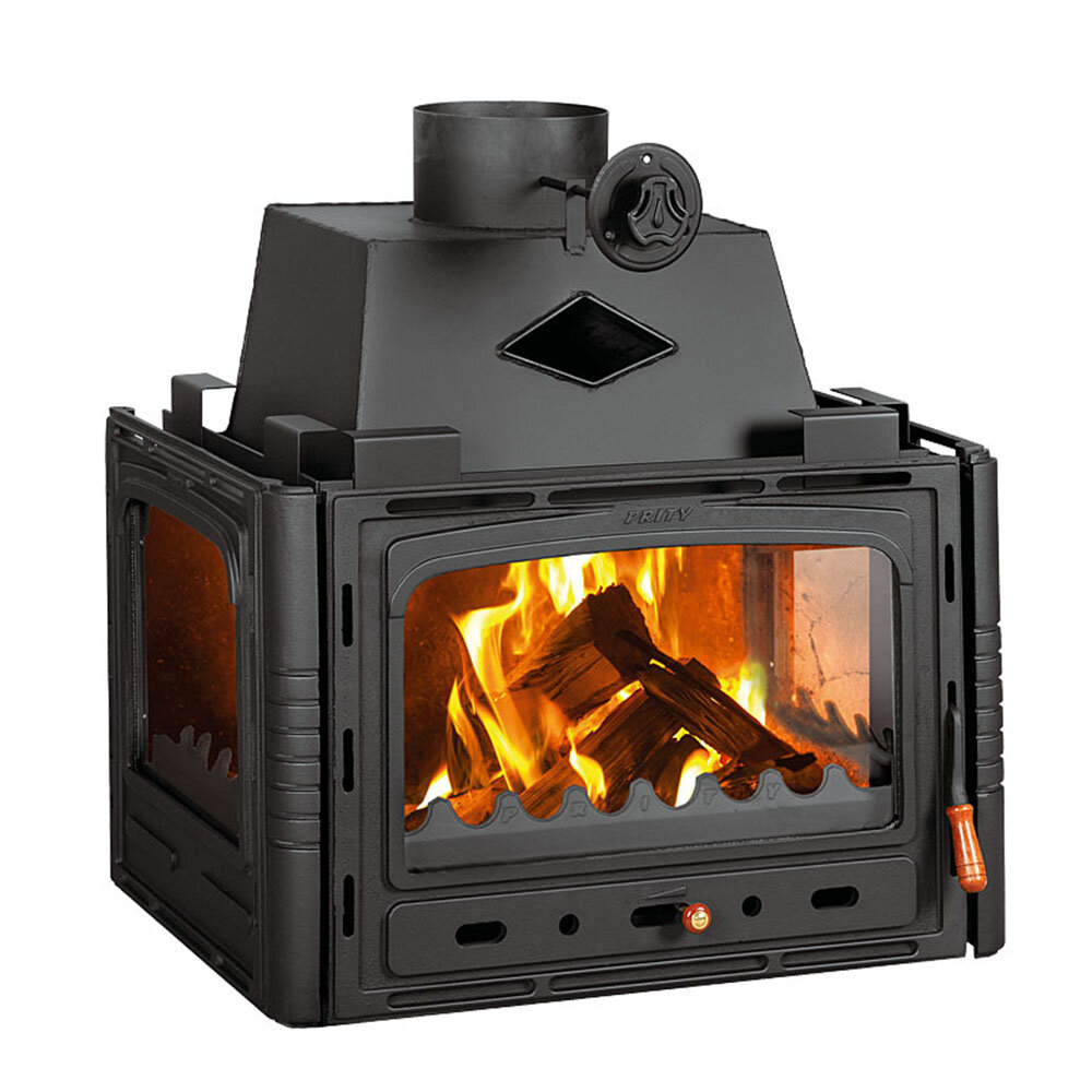 Wood Burning Fireplace Prity 3C, 16kW | Wood Burning Fireplaces | Fireplaces |
