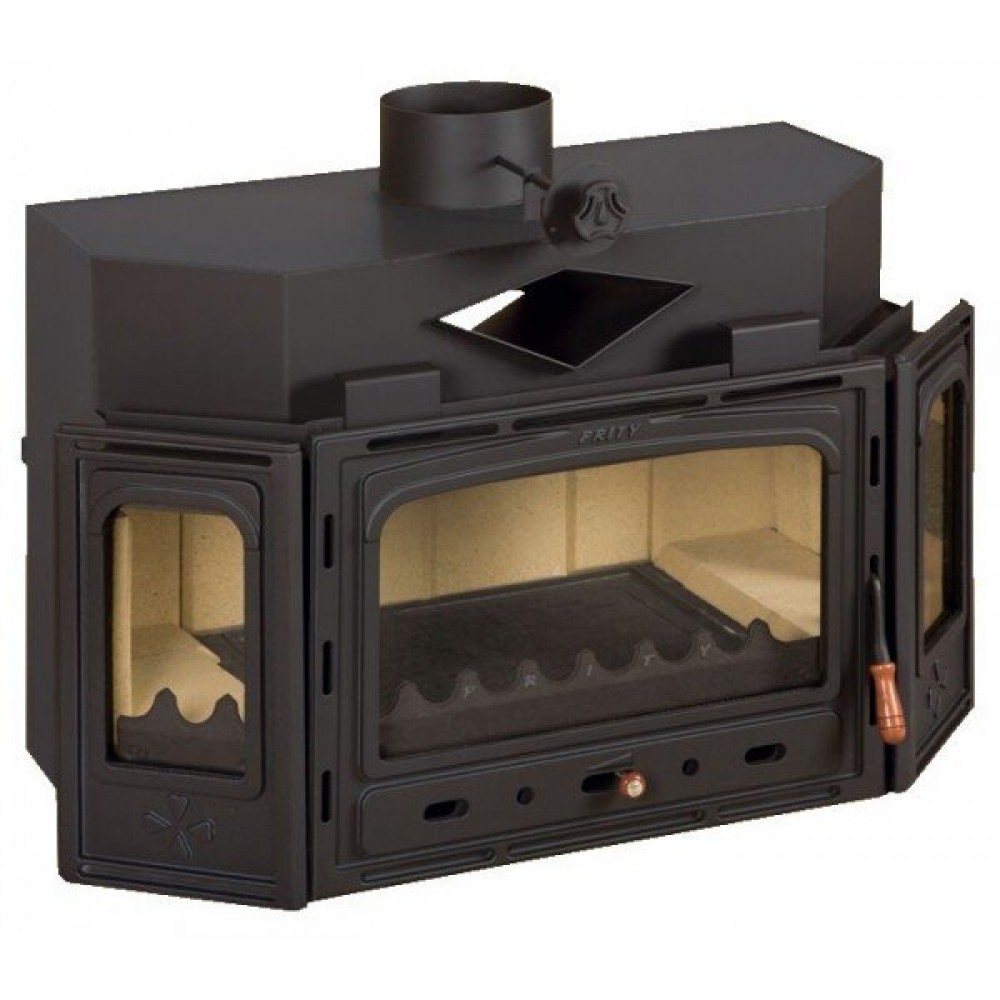 Wood Burning Fireplace Prity TC, 16kW | Wood Burning Fireplaces | Fireplaces |