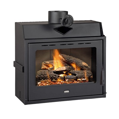 Wood Burning Fireplace Prity P, 13.1kW - Fireplaces