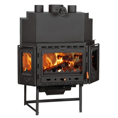 Wood Burning Fireplace Prity TC2F, 18.5kW - Fireplaces
