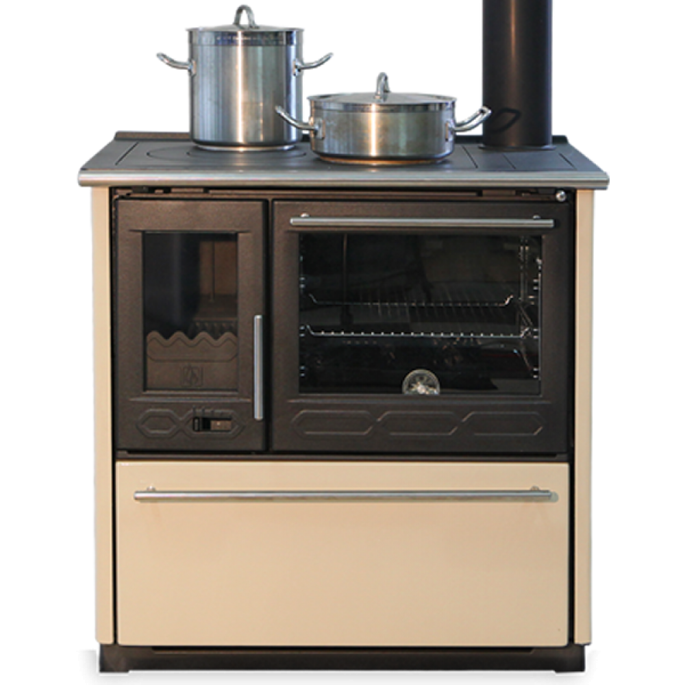Wood burning cooker Plamen 850 Glas, 8kW