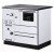 Wood cooker stove with back boiler Alfa Plam Alfa Term 27, White 27.56kW