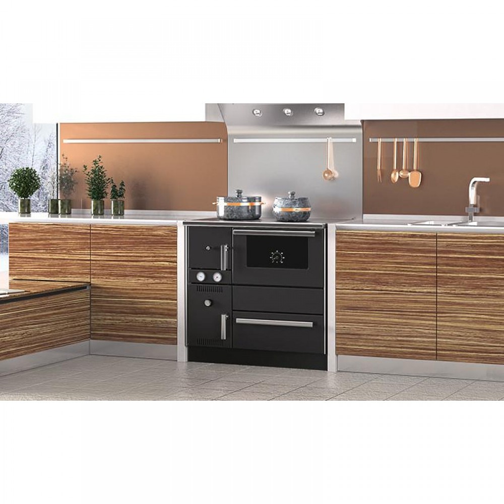 Wood cooker stove with back boiler Alfa Plam Alfa Term 20, 23kW | Wood Cooker Stoves |  |