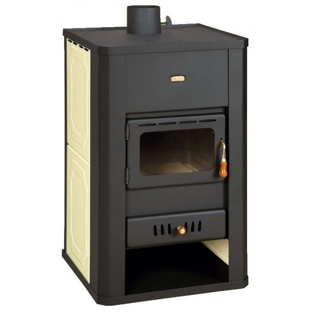 Wood Burning Stove With Back Boiler Prity S3 W17, 13.1kW | Wood Stoves With Back Boiler | Wood Burning Stoves |