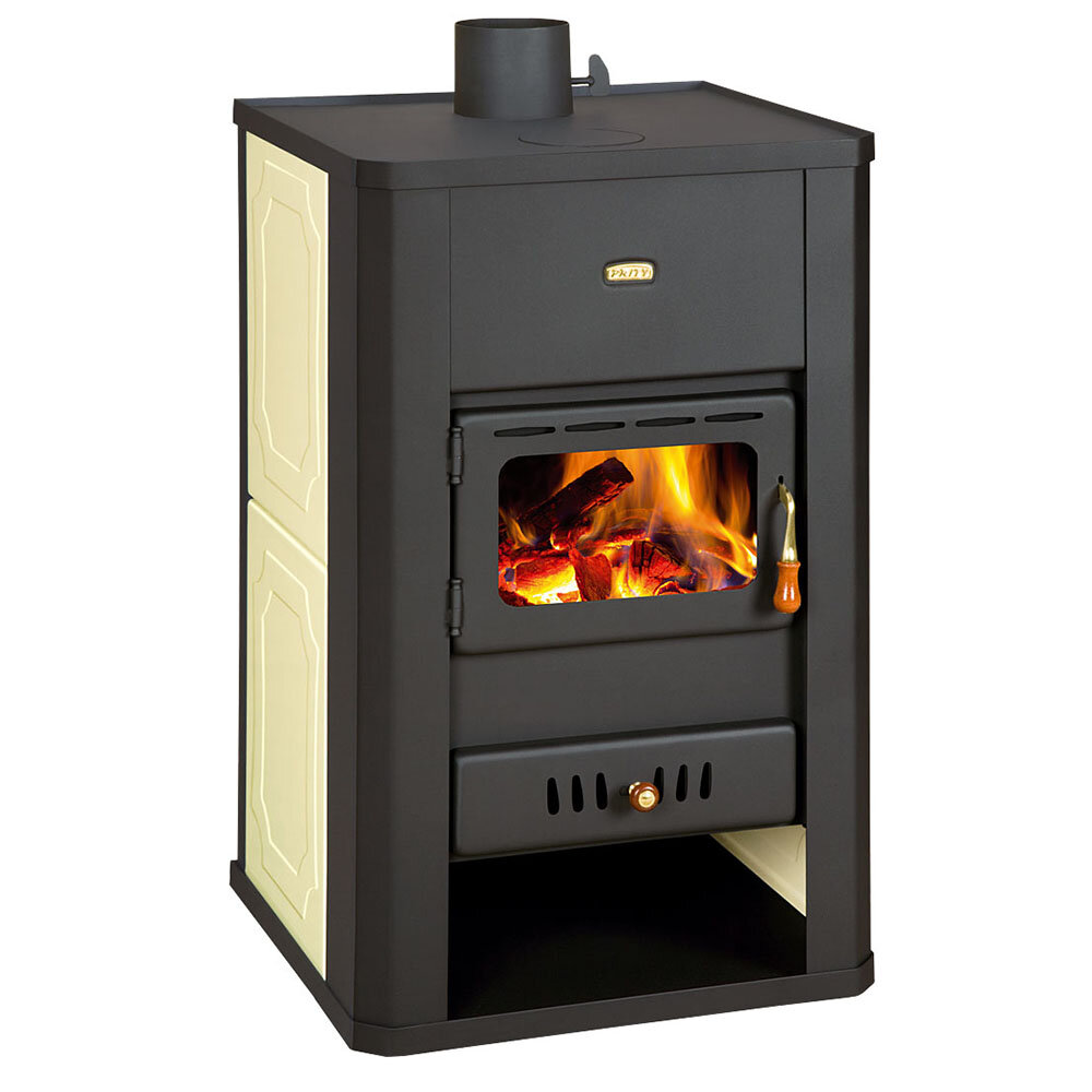 Wood Burning Stove With Back Boiler Prity S3 W17, 13.1kW | Wood Stoves With Back Boiler | Wood Burning Stoves |