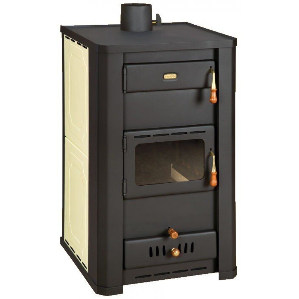 Wood Burning Stove With Back Boiler Prity S3 W21, 16.4kW | Wood Stoves With Back Boiler | Wood Burning Stoves |