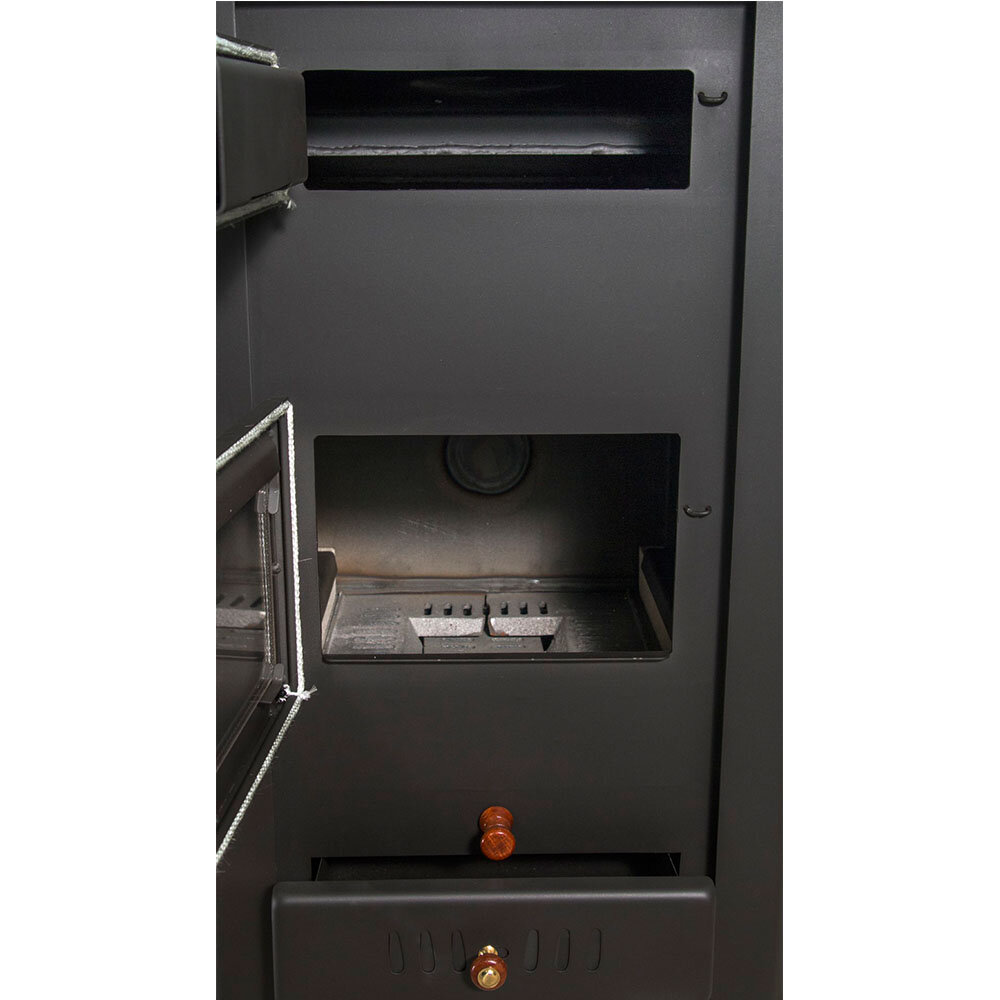 Wood Burning Stove With Back Boiler Prity S3 W21, 16.4kW | Wood Stoves With Back Boiler | Wood Burning Stoves |