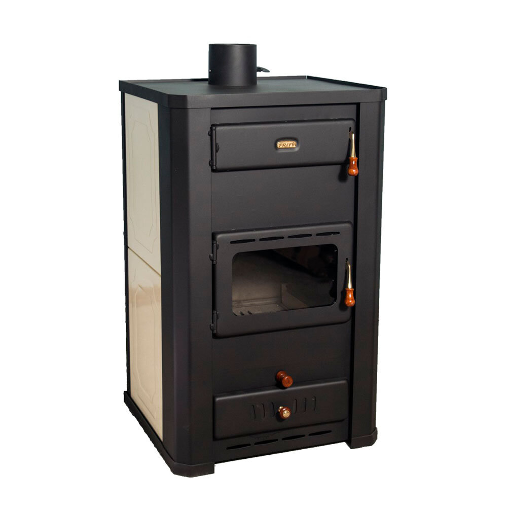 Wood Burning Stove With Back Boiler Prity S3 W21, 16.4kW | Wood Stoves With Back Boiler | Wood Burning Stoves |