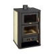 Wood Burning Stove With Back Boiler and Oven Prity FG W15, 14.4kW | Wood Stoves With Back Boiler | Wood Burning Stoves |