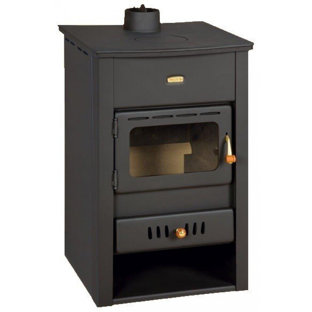 Wood burning stove with back boiler Prity K2 CP W10, 7.1kW | Wood Stoves With Back Boiler | Wood Burning Stoves |