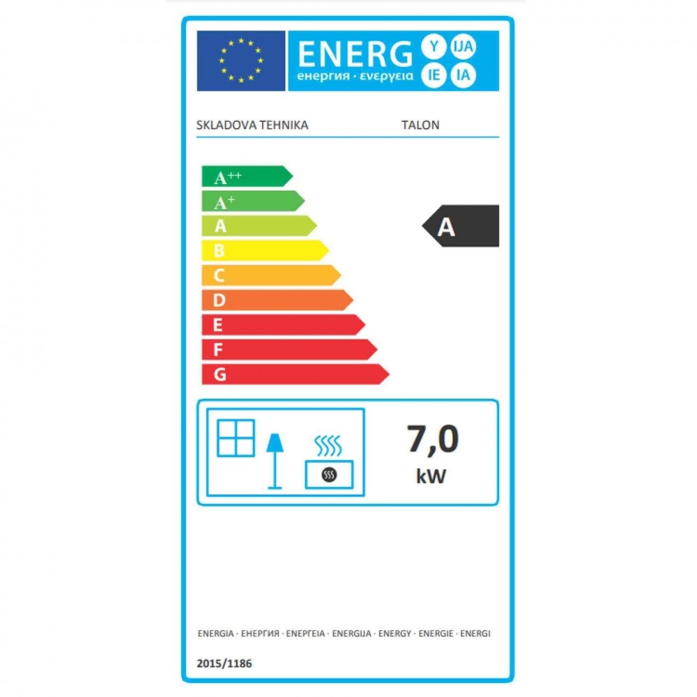 Wood burning stove Balkan Energy Talon 7kW, Log | Wood Burning Stoves | Stoves |