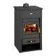 Wood Burning Stove With Back Boiler Prity K2 CP W13 With Cast Iron Top, 15kW | Multi Fuel Stoves With Back Boiler | Stoves |
