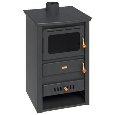 Wood burning stove with back boiler Prity K22 CP W10, 7,1kW - Prity