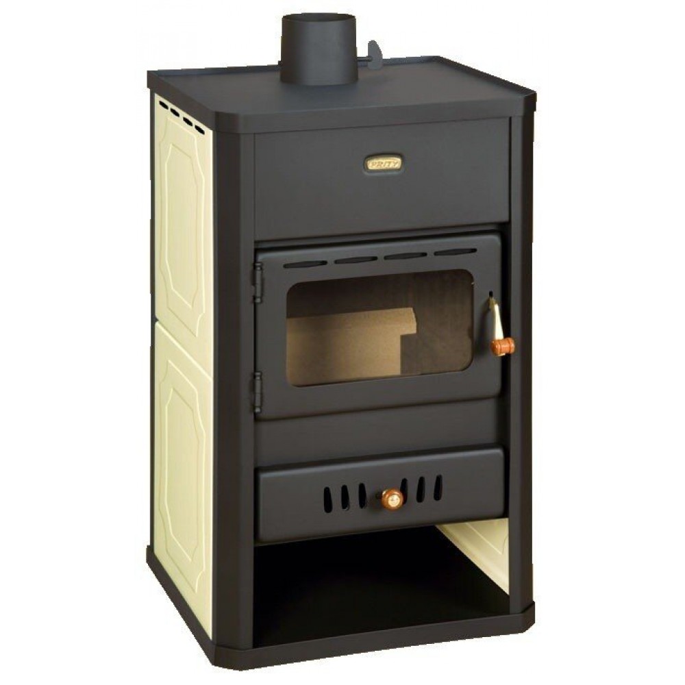 Wood Burning Stove With Back Boiler Prity S1 W10, 7.1kW | Wood Stoves With Back Boiler | Wood Burning Stoves |